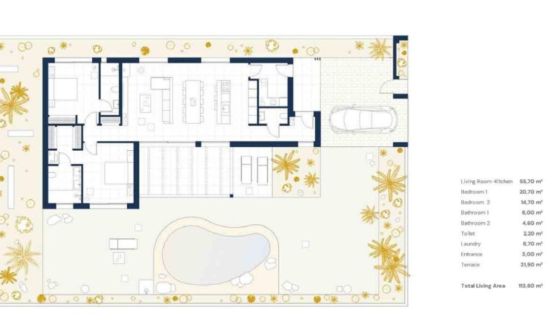 New Build - villa -
Baños y Mendigo - Altaona Golf