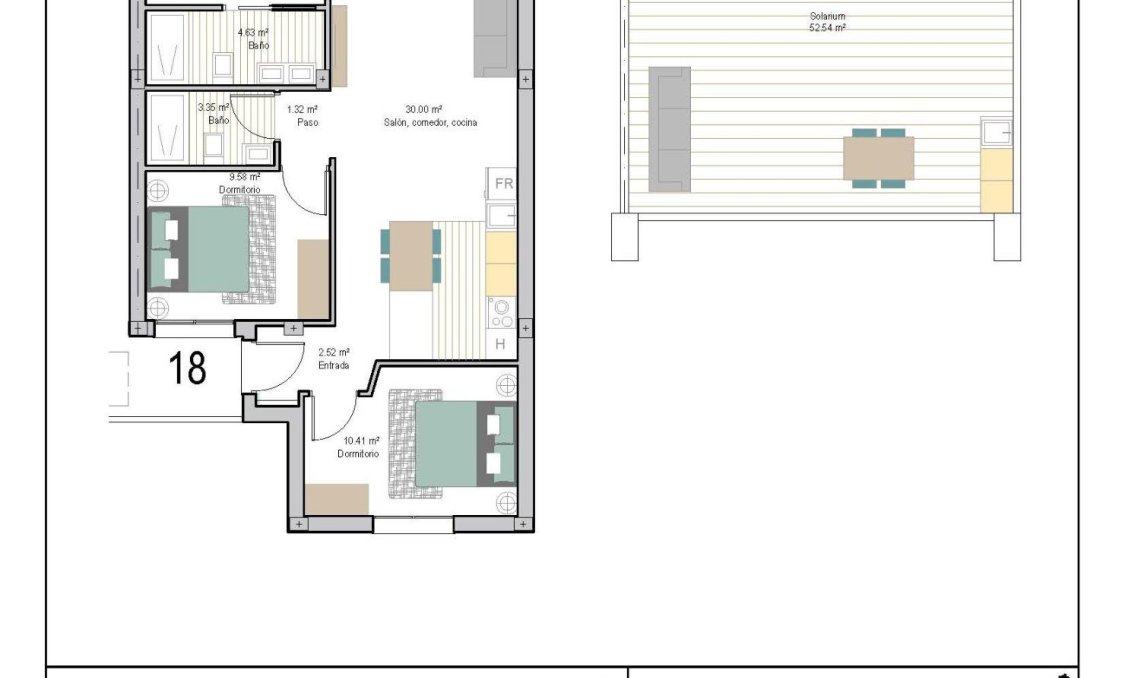 New Build - Penthouse -
Torre Pacheco - San Cayetano