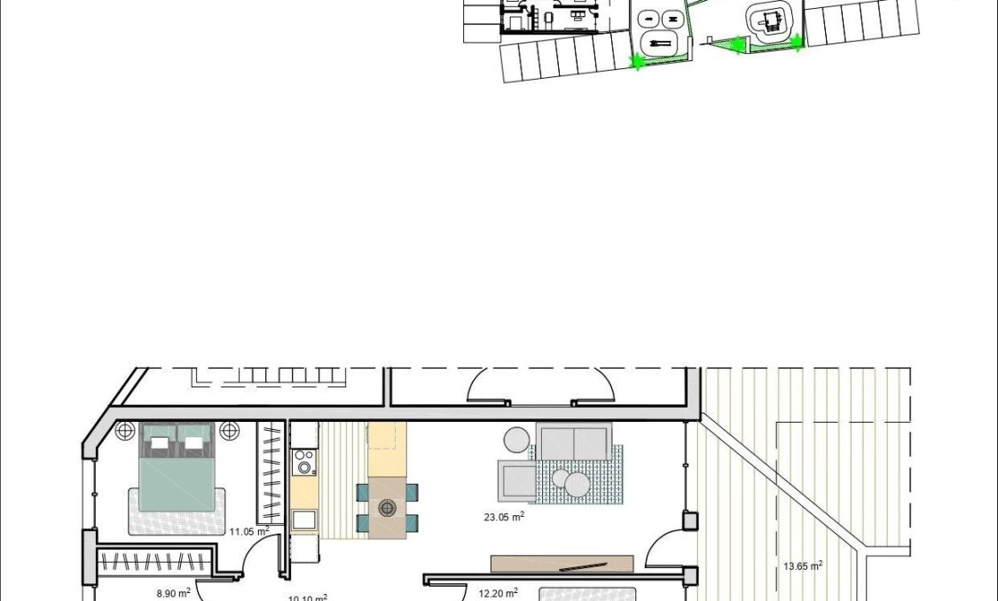 New Build - Bungalow -
Torre Pacheco - Roldán