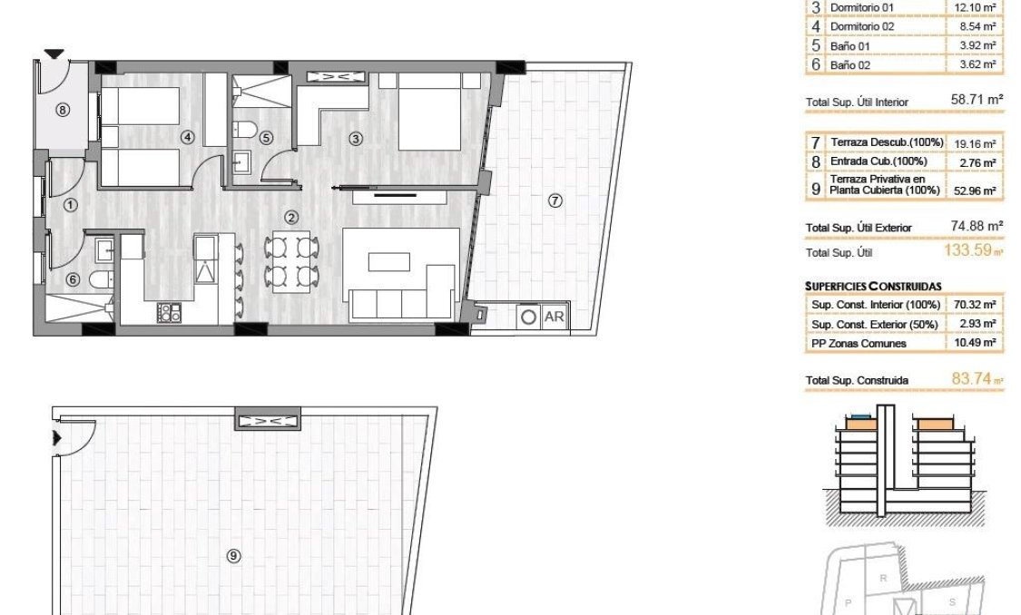 New Build - Penthouse -
Torrevieja - Centro