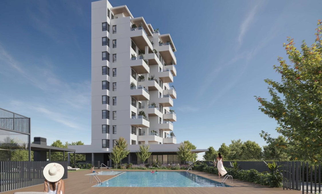 New Build - Apartments -
Calpe - Playa La Fossa