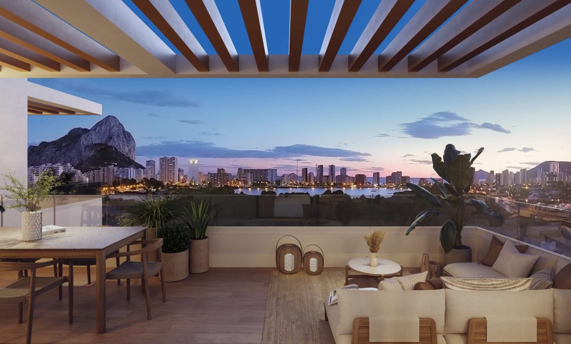 New Build - Apartments -
Calpe - Playa La Fossa
