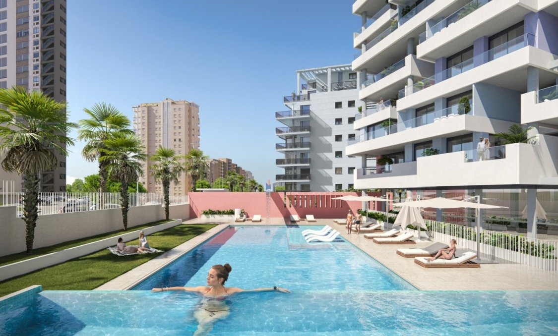 New Build - apartment -
Calpe - Playa del Bol
