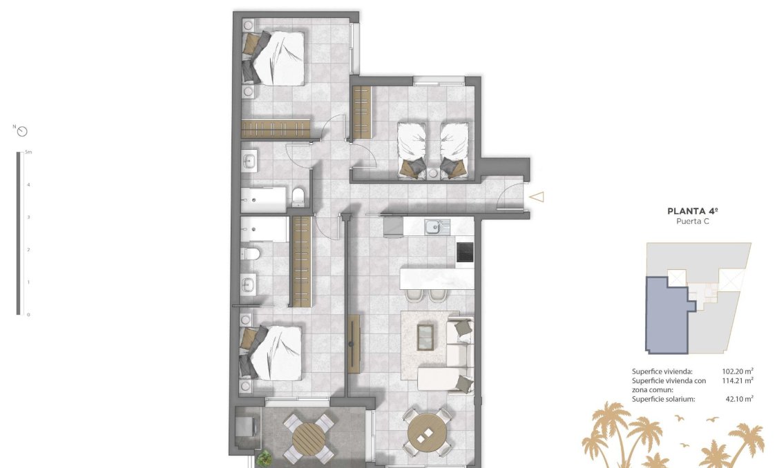 New Build - Penthouse -
Guardamar del Segura - Pueblo