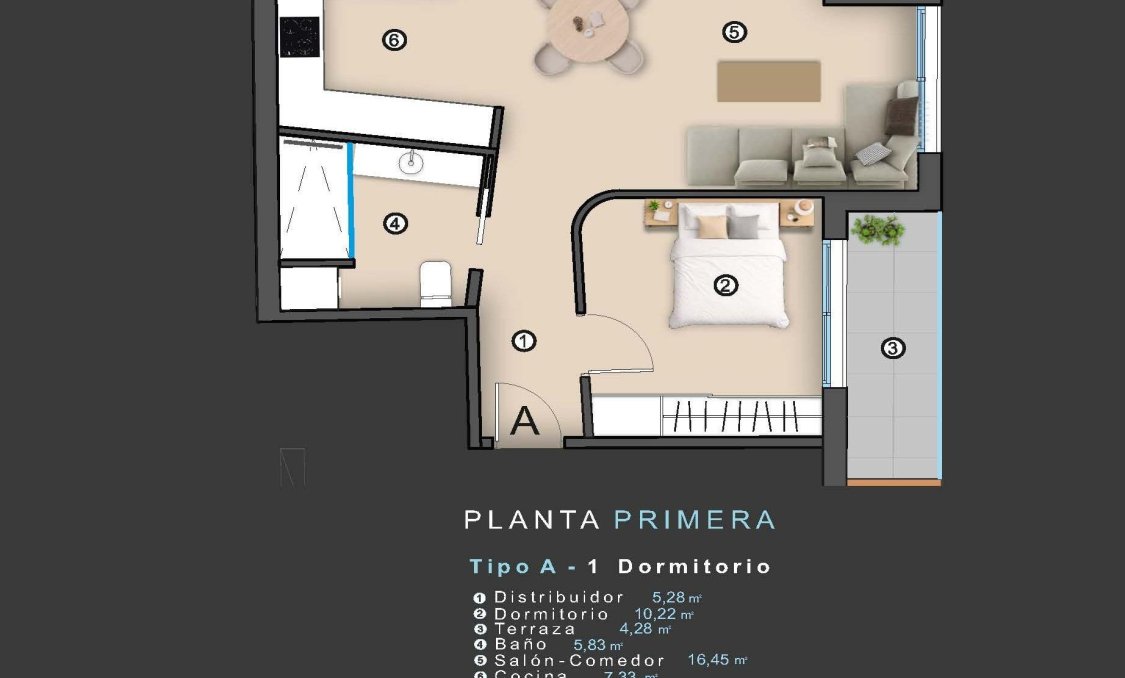 New Build - apartment -
Torrevieja - Centro