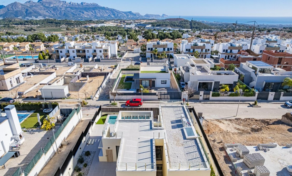 Obra nueva - villa -
Polop - La Alberca