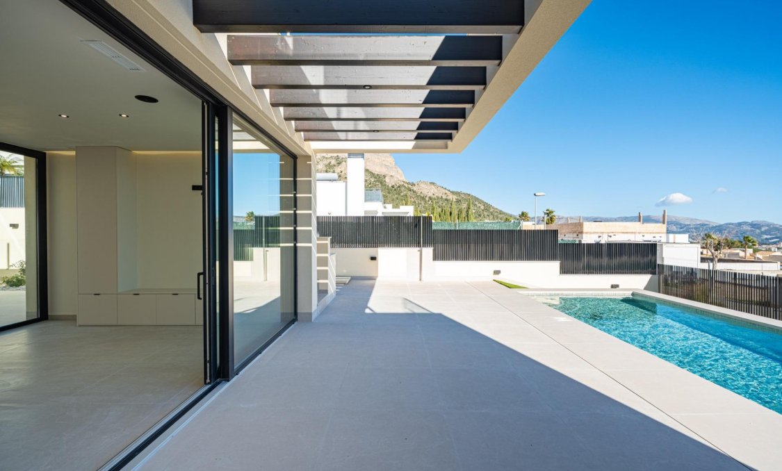 Obra nueva - villa -
Polop - La Alberca