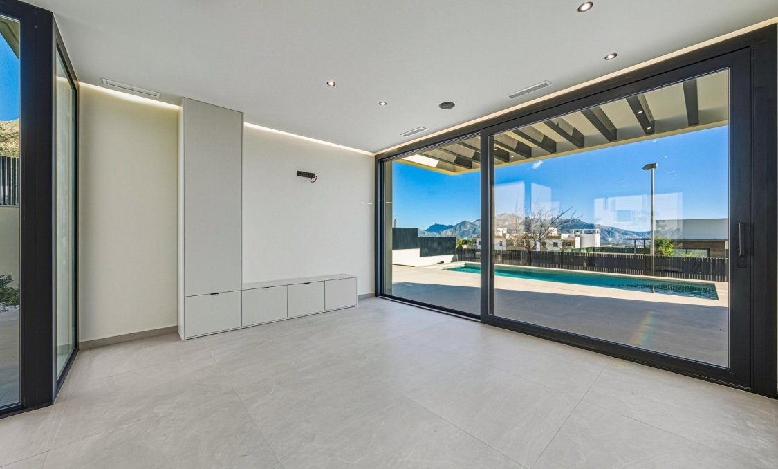 Obra nueva - villa -
Polop - La Alberca