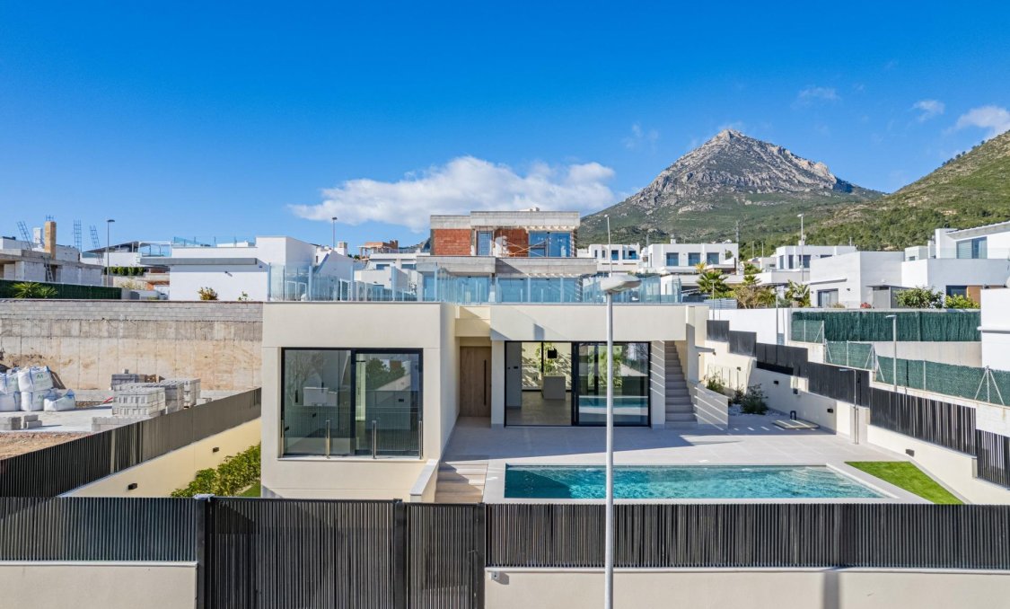 Obra nueva - villa -
Polop - La Alberca