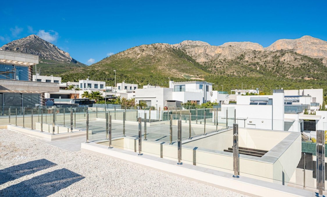 Obra nueva - villa -
Polop - La Alberca