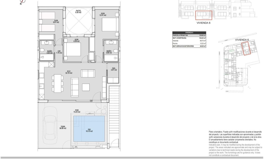 New Build - Bungalow -
Pilar de la Horadada - pueblo