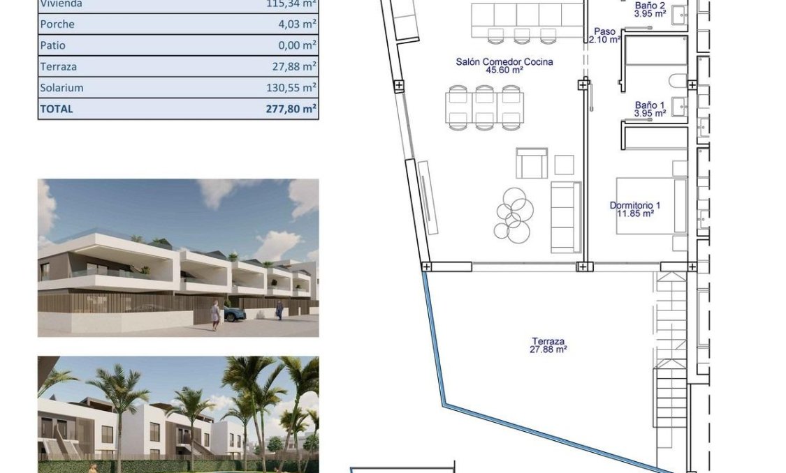 New Build - Bungalow -
Pilar de la Horadada - pueblo