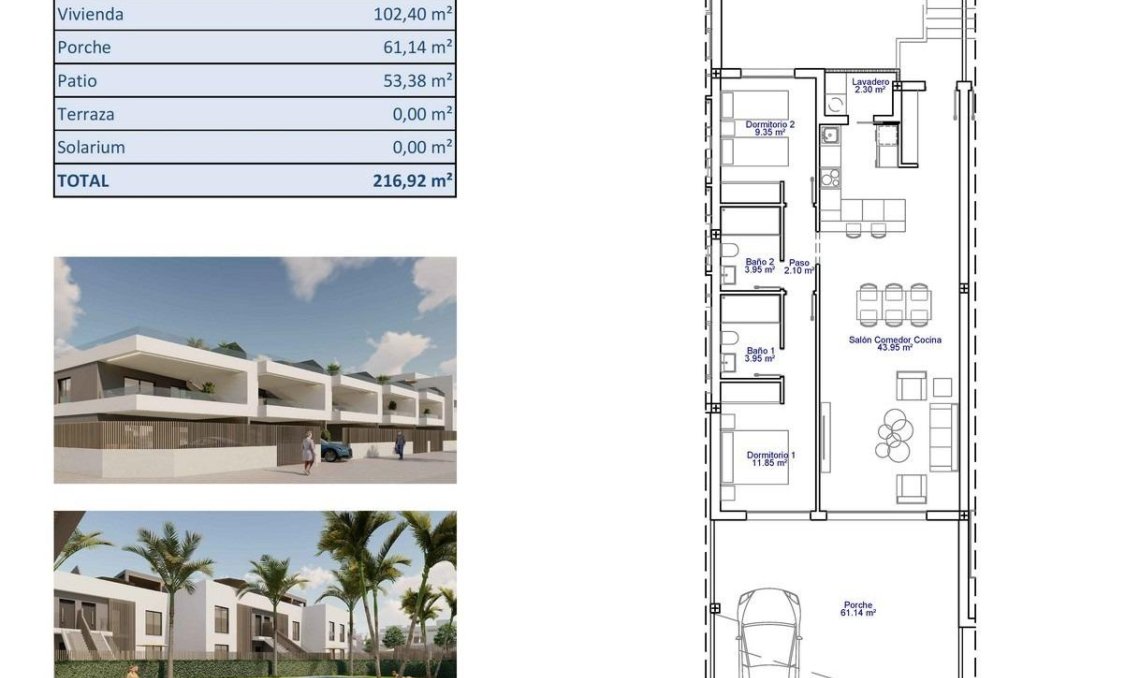 New Build - Bungalow -
Pilar de la Horadada - pueblo