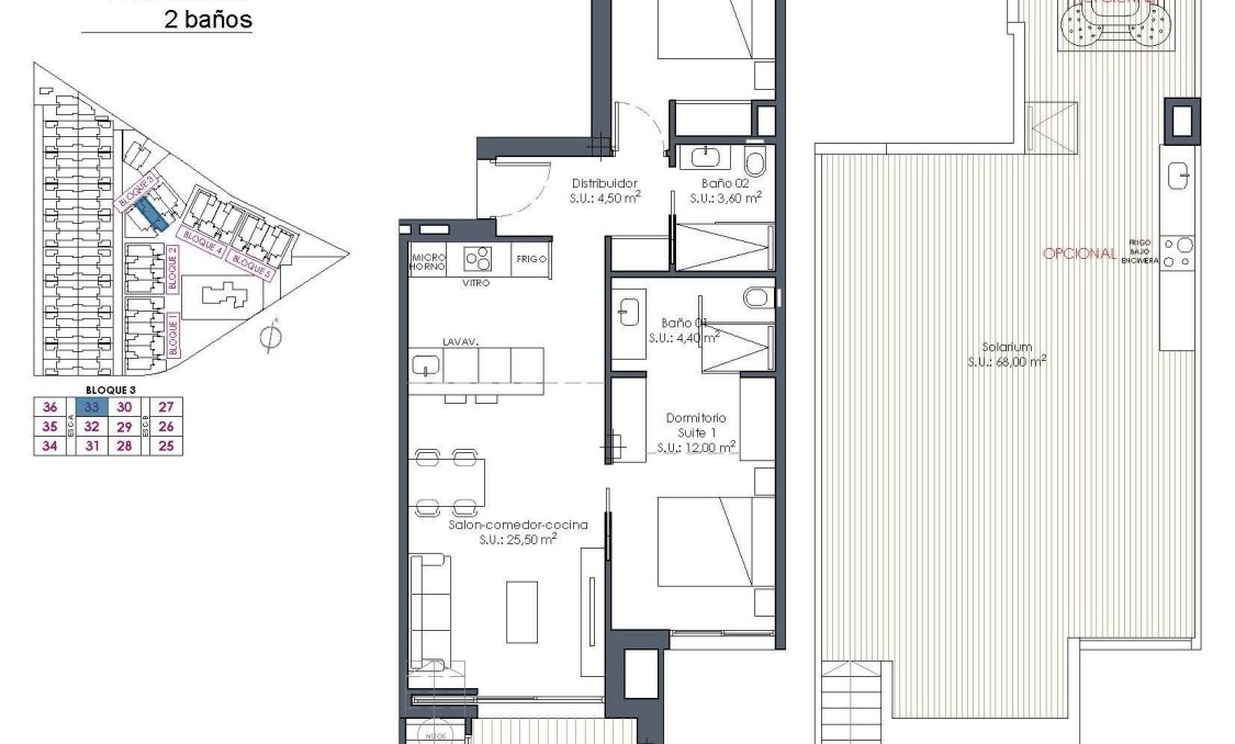 New Build - Penthouse -
Los Alcazares - Serena Golf