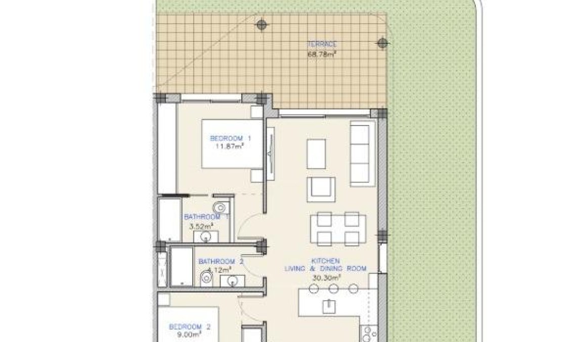 New Build - apartment -
Los Alcazares - Serena Golf
