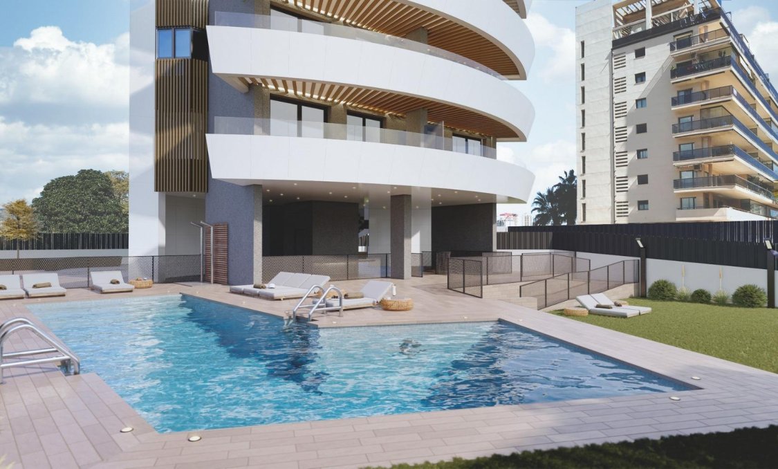 New Build - apartment -
Calpe - Playa Cantal Roig