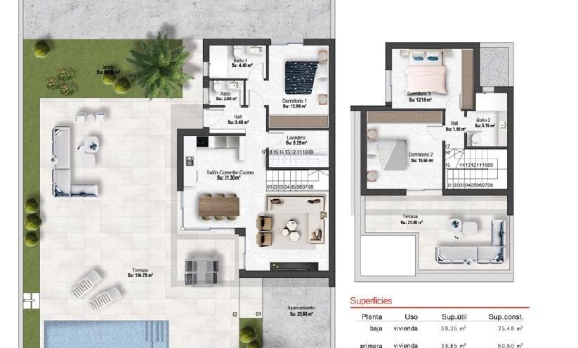 New Build - villa -
Baños y Mendigo - Altaona Golf