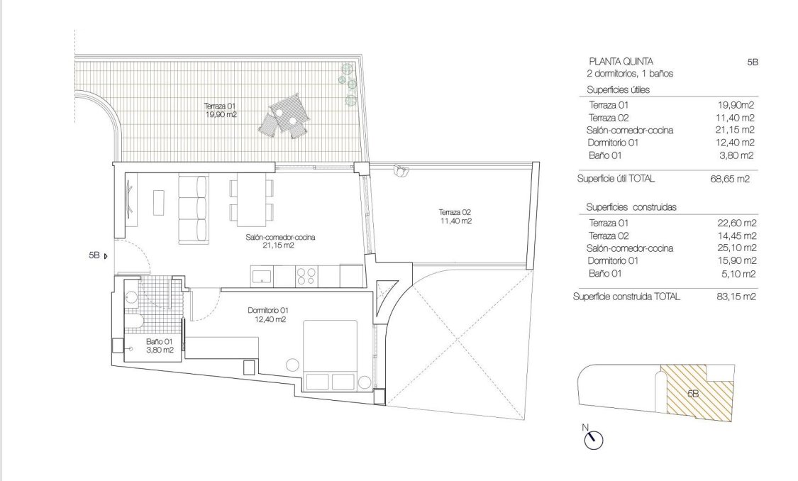 New Build - Penthouse -
Torrevieja - Playa de los Locos