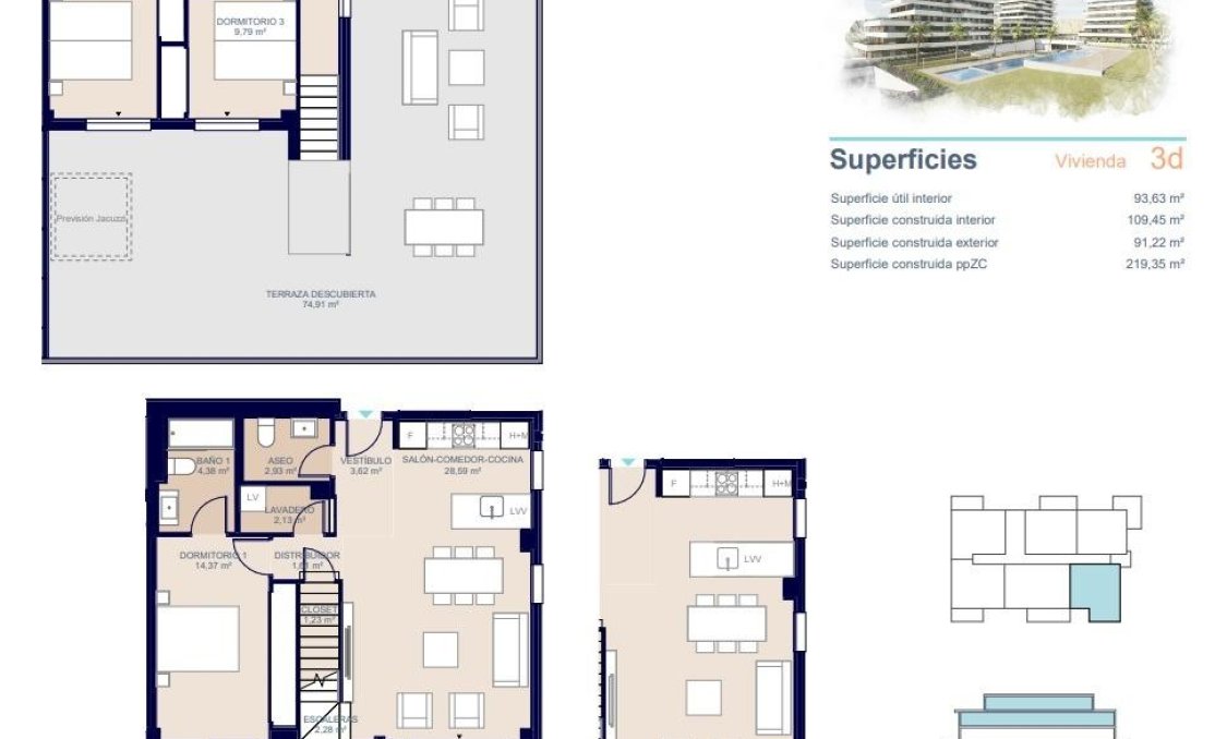 New Build - Penthouse -
Villajoyosa - Playa del Torres