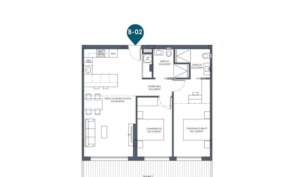 New Build - apartment -
Los Alcazares - Serena Golf