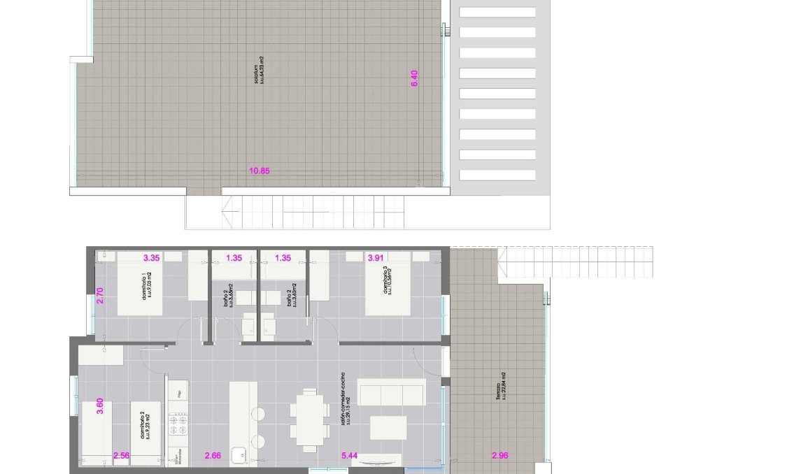 New Build - Bungalow -
Pilar de la Horadada - pueblo