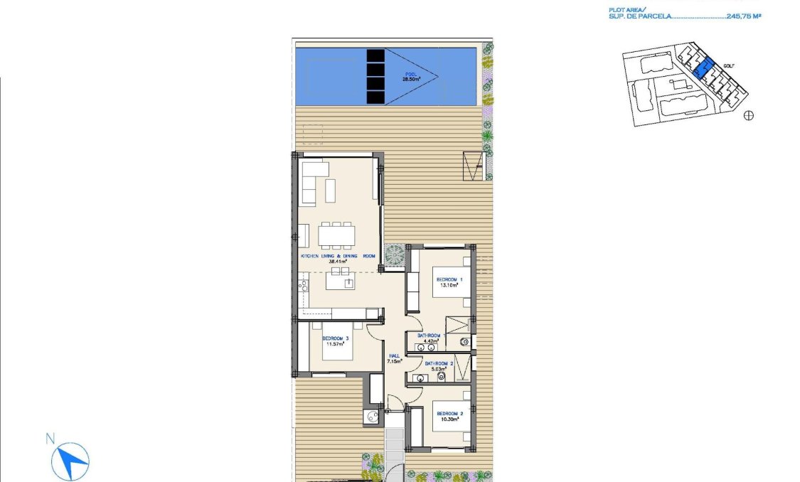 New Build - villa -
Los Alcazares - Serena Golf