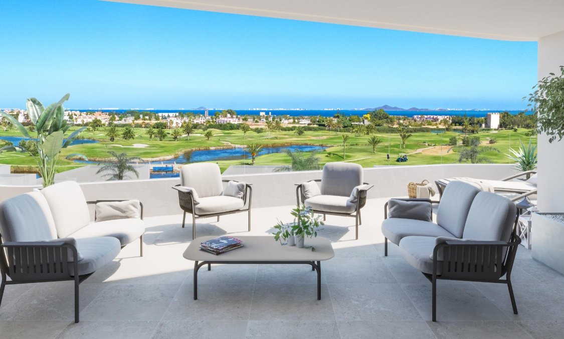 New Build - apartment -
Los Alcazares - Serena Golf