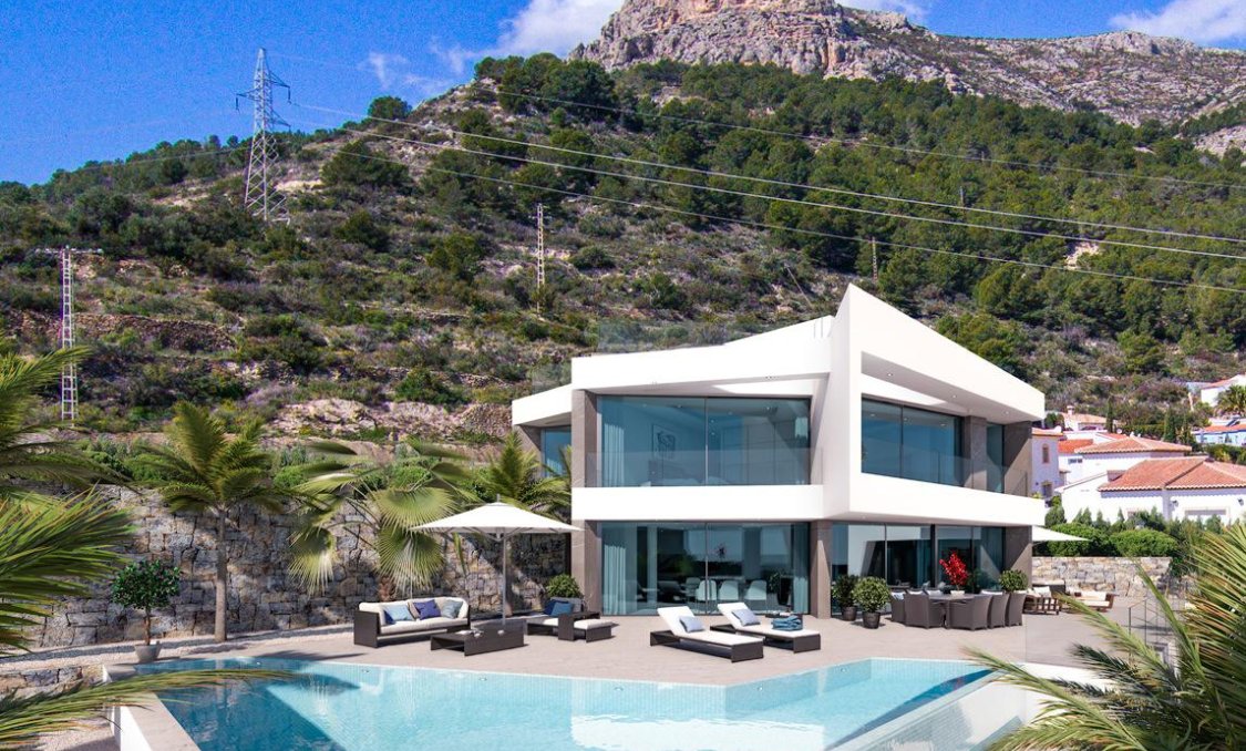 New Build - villa -
Calpe - Cucarres