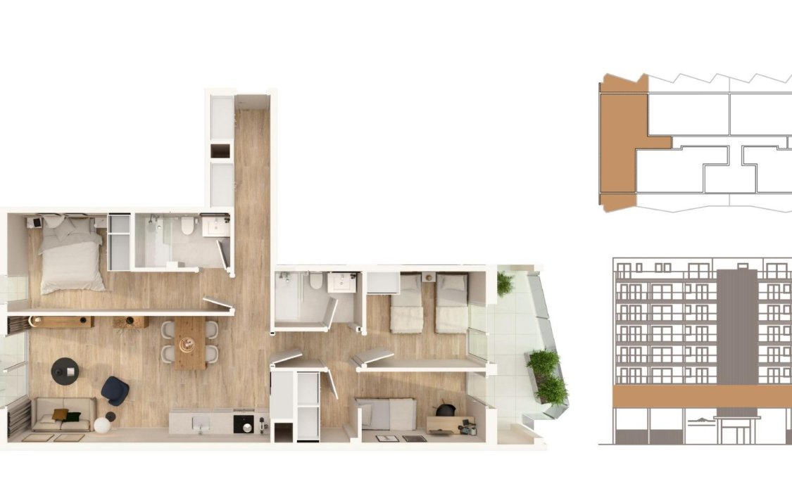 Nowy budynek - apartment -
Moncofa - Playa de Moncofa