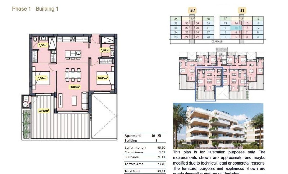 New Build - apartment -
Torre Pacheco - Santa Rosalia Lake And Life Resort