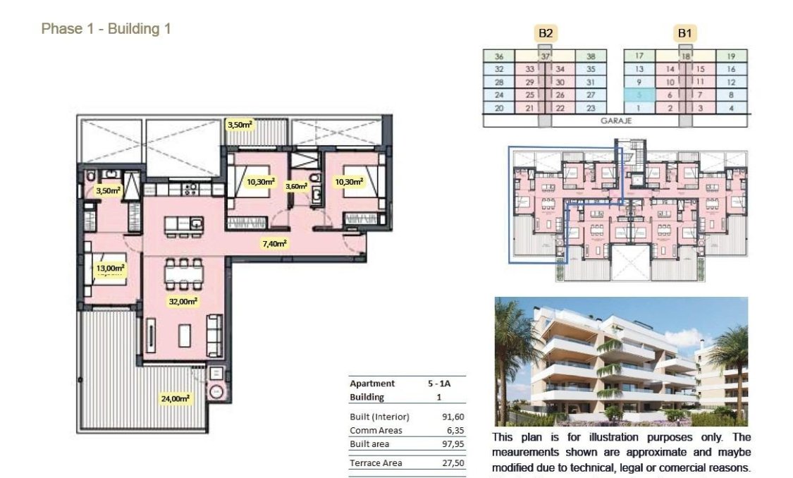 New Build - apartment -
Torre Pacheco - Santa Rosalia Lake And Life Resort