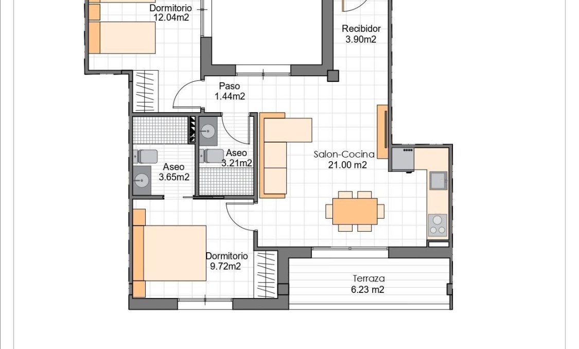 New Build - Penthouse -
San Pedro del Pinatar - Lo Pagan