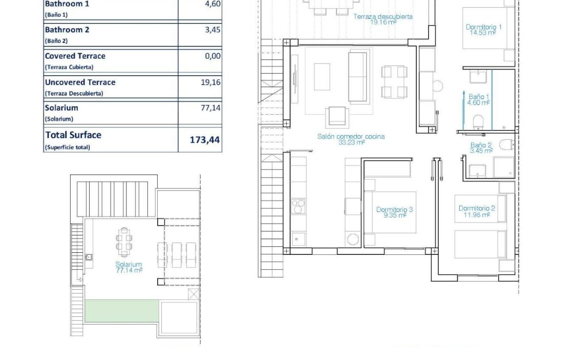 New Build - Bungalow -
Pilar de la Horadada - Playa de las Higuericas