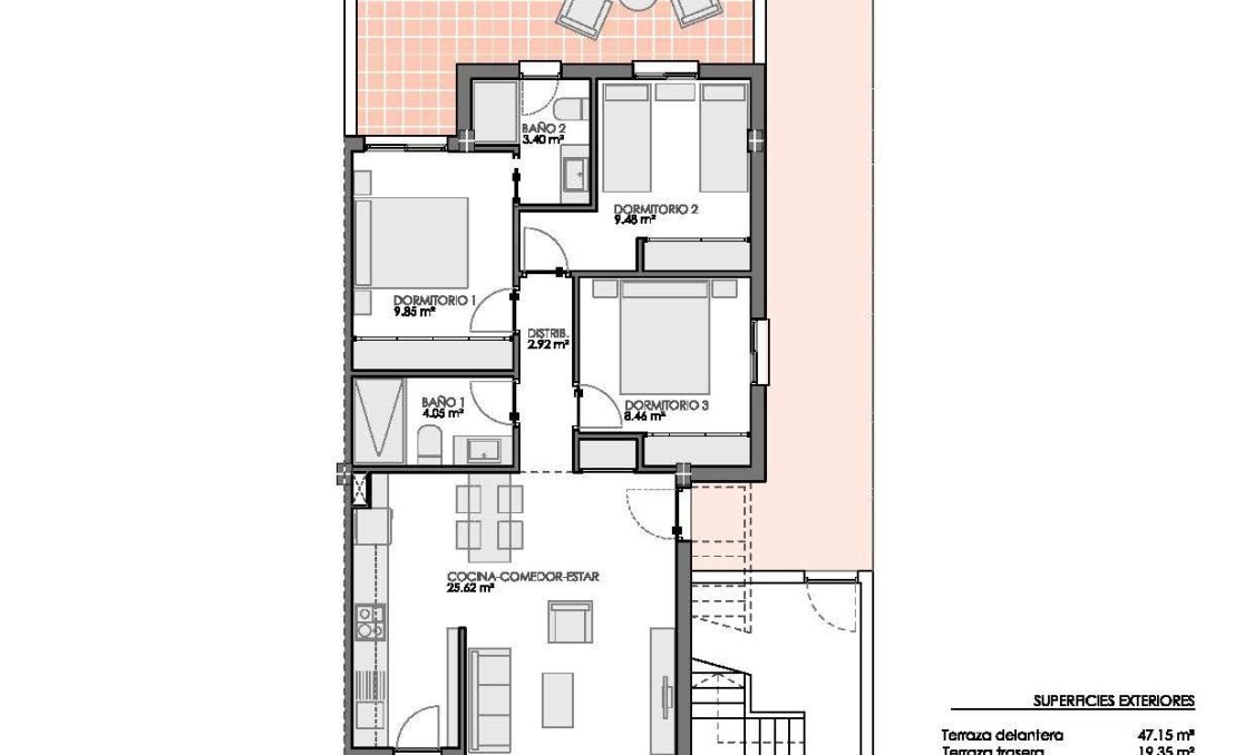 New Build - Bungalow -
Pilar de la Horadada - Lo Romero Golf