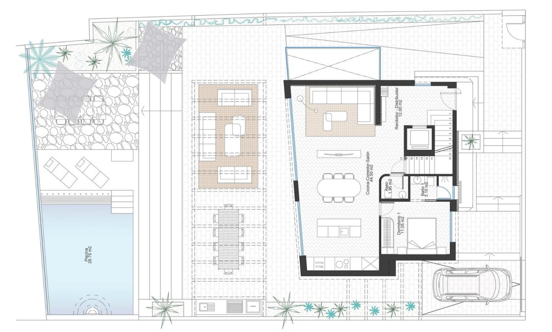 New Build - villa -
Cabo de Palos - Cala Flores