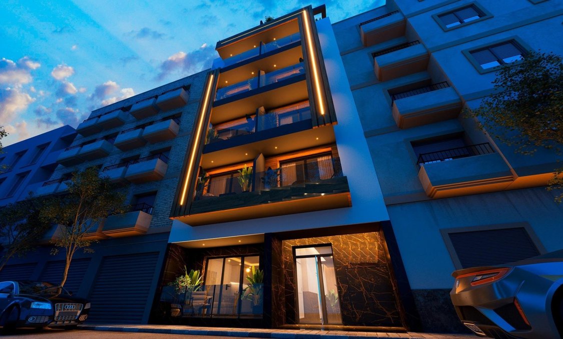 New Build - apartment -
Torrevieja - Playa de El Cura
