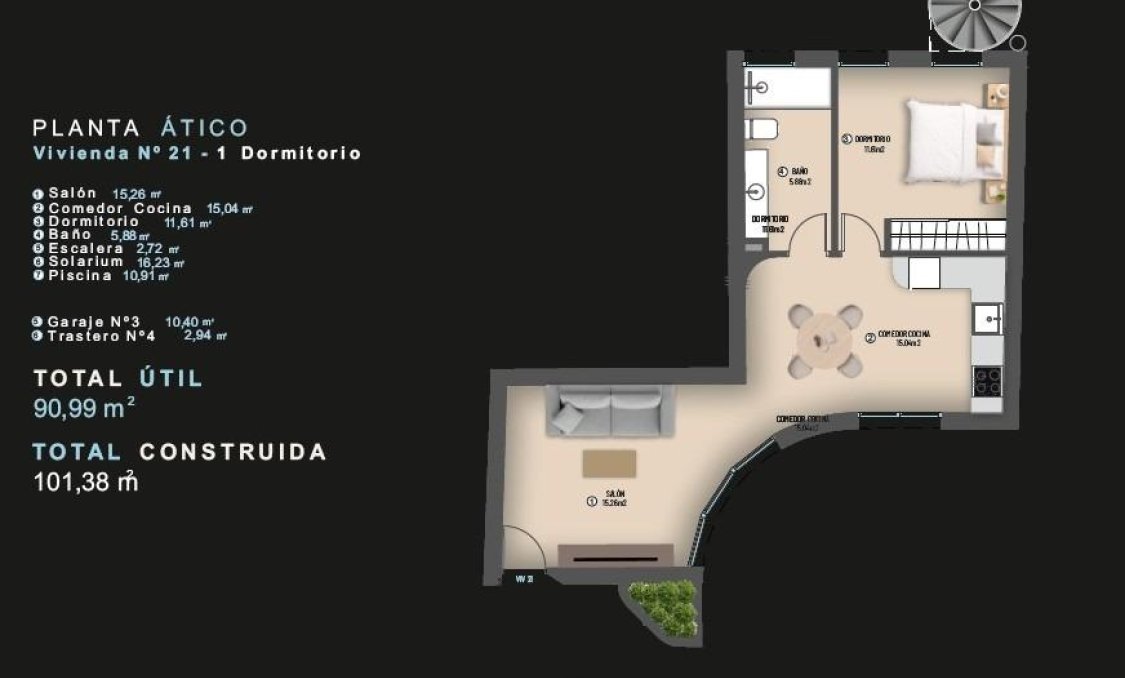 New Build - Penthouse -
Torrevieja - Centro