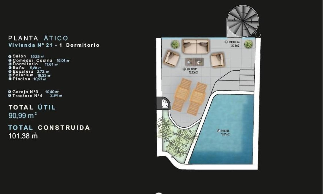 New Build - Penthouse -
Torrevieja - Centro