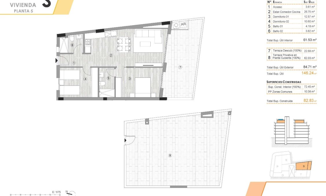 New Build - Penthouse -
Torrevieja - Centro