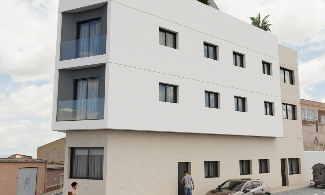 New Build - apartment -
Mazarron - pueblo