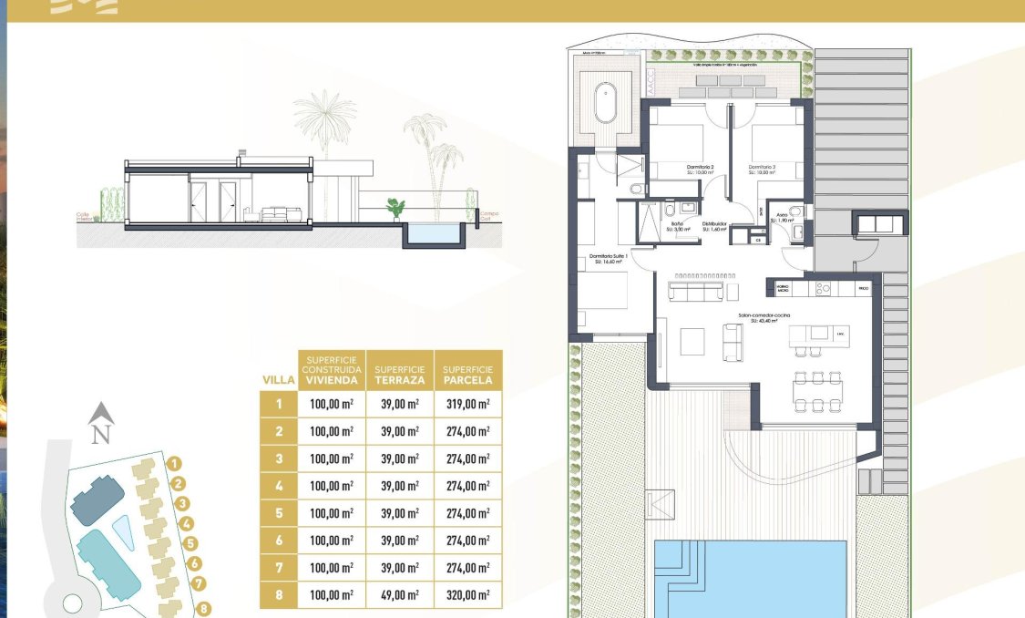 New Build - villa -
Los Alcazares - Serena Golf