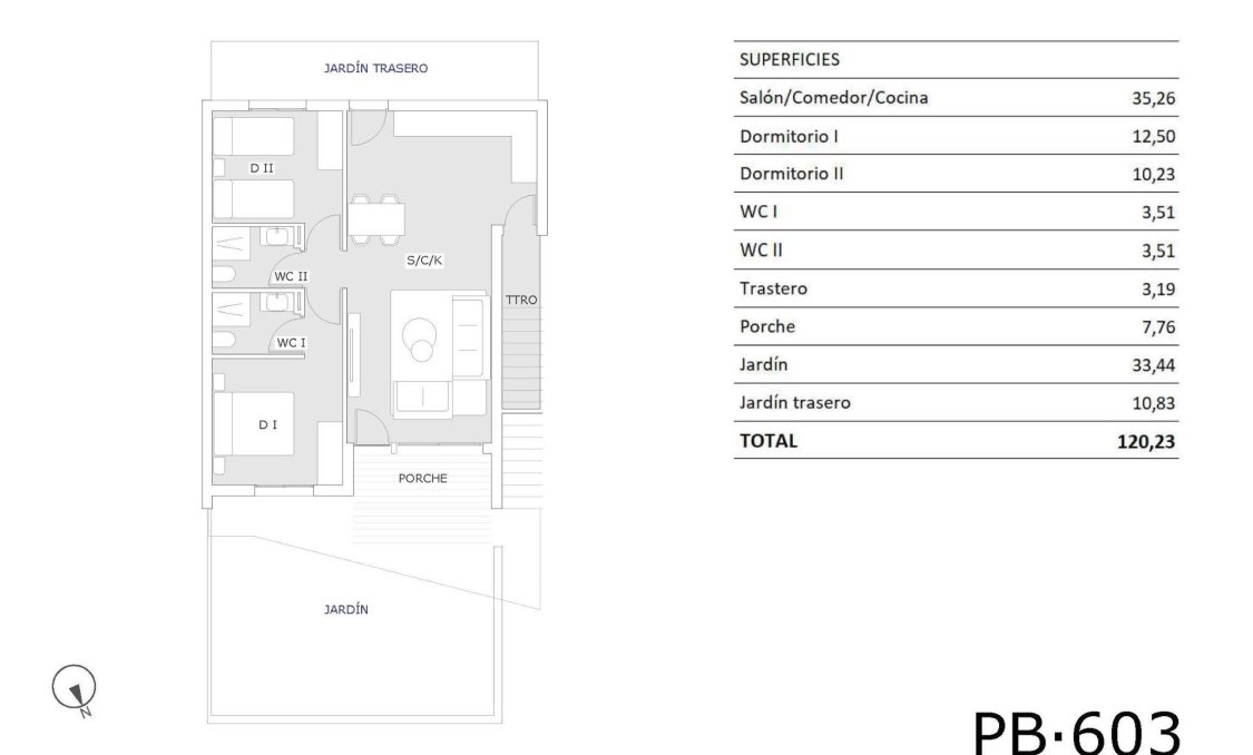Obra nueva - Bungalow -
San Miguel de Salinas - Pueblo