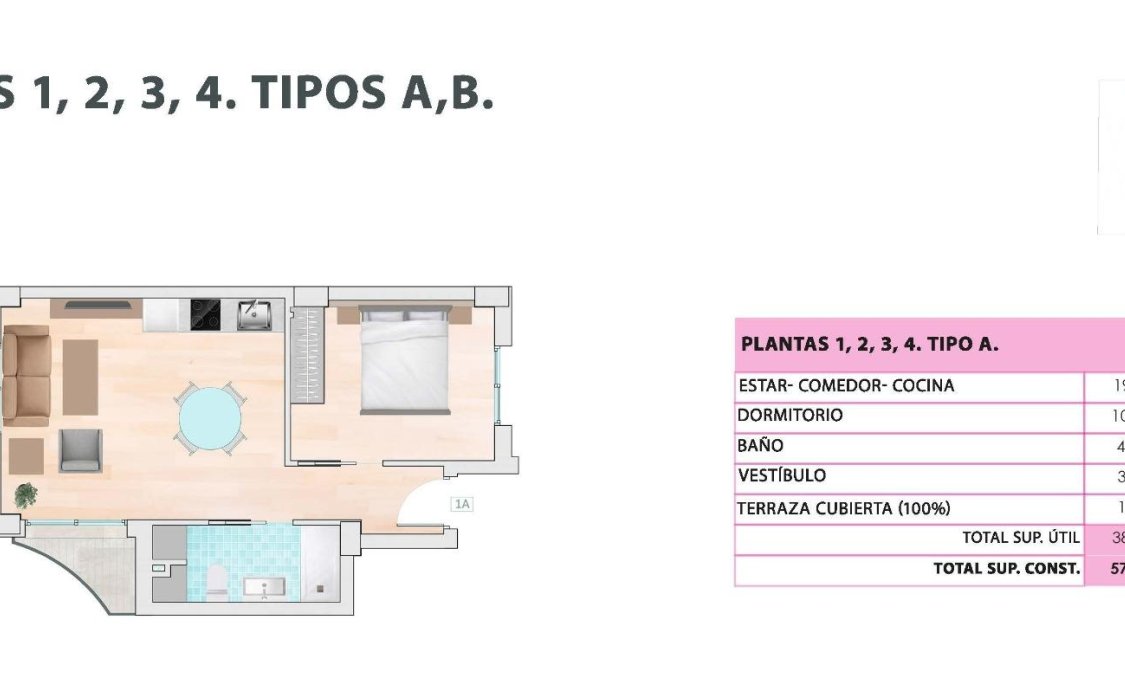 New Build - apartment -
Guardamar del Segura - Pueblo