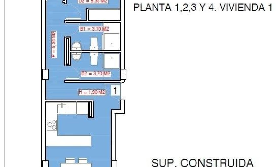 New Build - apartment -
Torrevieja - Playa El Acequión