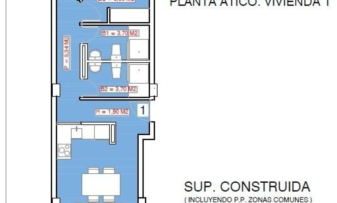 New Build - Penthouse -
Torrevieja - Playa El Acequión