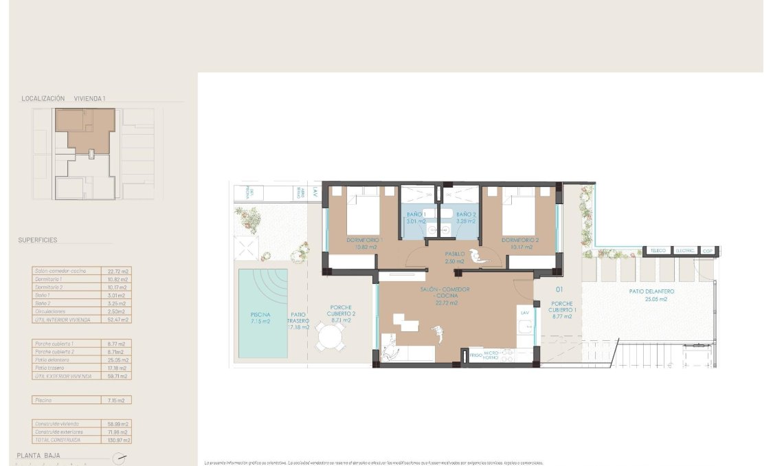 New Build - Bungalow -
San Pedro del Pinatar - Molino de Chirrete