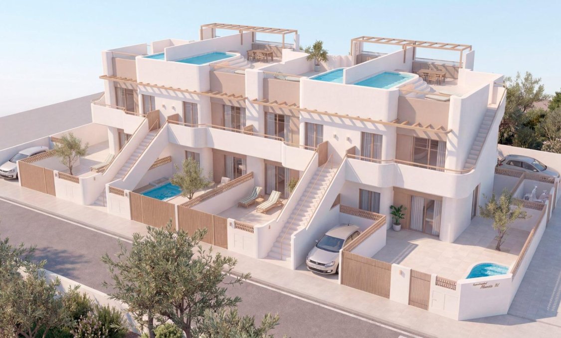New Build - Bungalow -
Pilar de la Horadada - pueblo