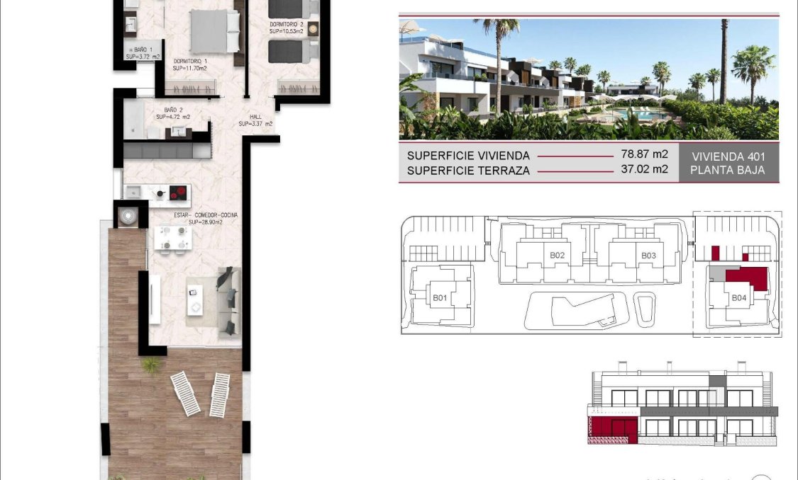 New Build - Bungalow -
Rojales - Lo Marabú