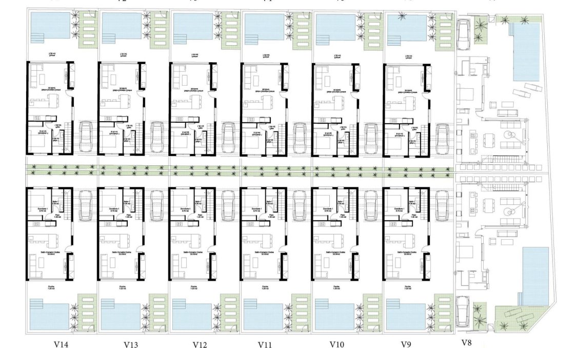 New Build - villa -
San Javier - Parque de los leones
