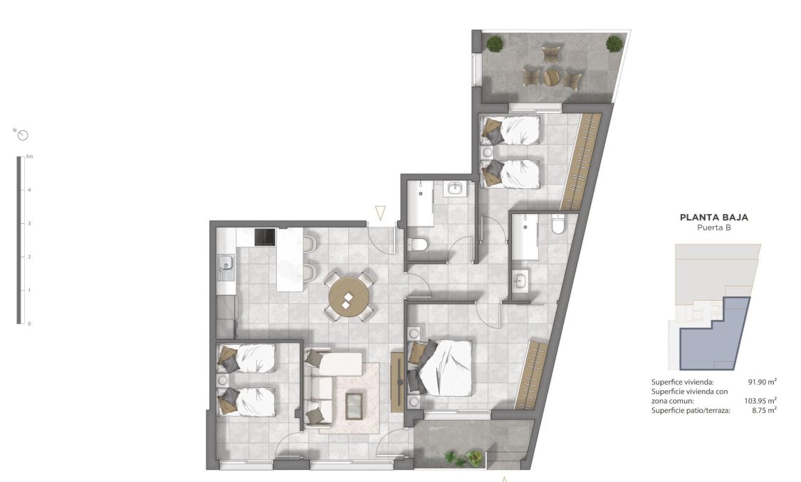 New Build - apartment -
Guardamar del Segura - Pueblo
